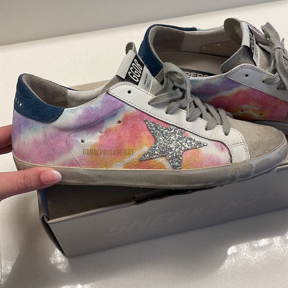 Rare Tie-Dye Golden Goose Sneakers - Picture 2 of 10